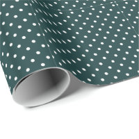 Puntos de Polka Azul Verde