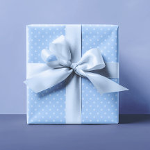 Puntos pequeños pastel y azul claro
