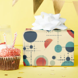 Papel De Regalo Puntos y puntos retro