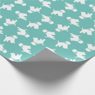 Papel De Regalo Puppy de Perro Terrier de Wheaten