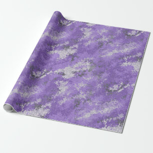Papel De Regalo Purple Digi Camo