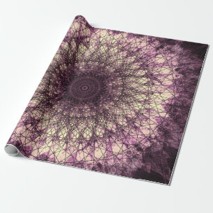 Papel De Regalo Purple Mandala