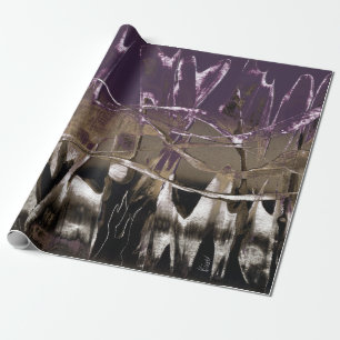 Papel De Regalo Purple Pop Royale