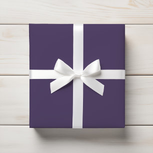 Papel De Regalo Purple Purple Purple Plum Smokey Profundo Sólido
