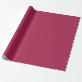 Papel De Regalo Púrpura Amaranto (color sólido) 