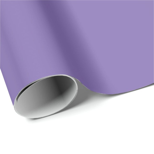Papel De Regalo Púrpura Gris (Esquina del rollo)