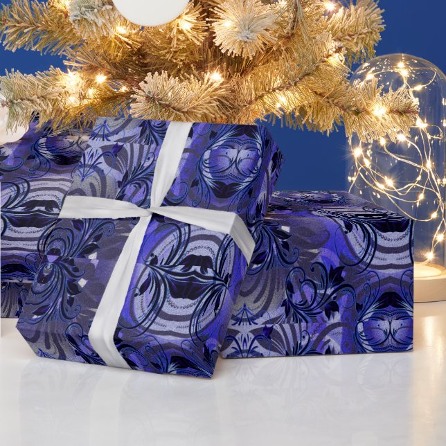 Papel De Regalo Púrpura Pasión (Vacaciones)