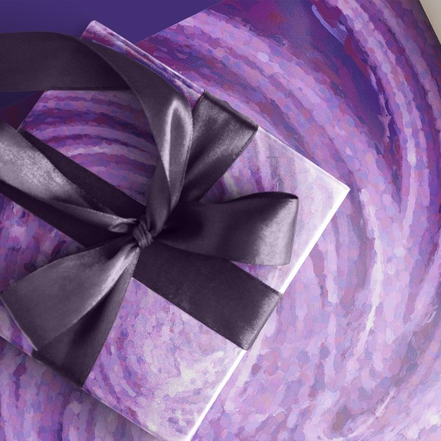 Papel De Regalo Púrpura Swirl (Subido por el creador)
