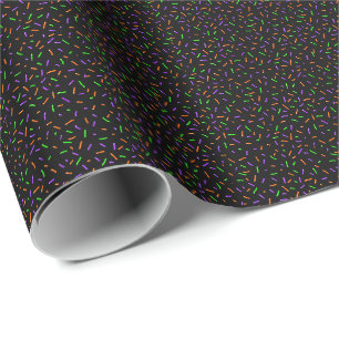 Papel De Regalo Purpurina espeluznante