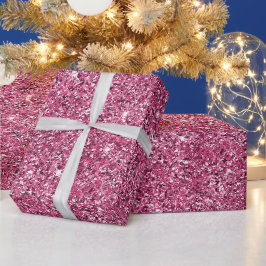 Papel De Regalo Purpurina Girly Pink