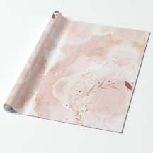 Papel de Regalo Purpurina Mármol Rosa