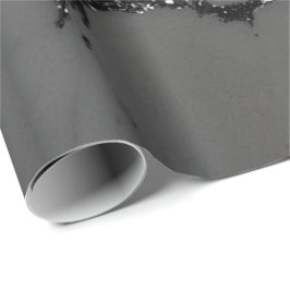 Papel De Regalo Purpurina negro de chispa  de mármol Piedra lux gr