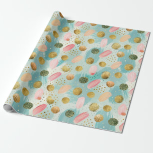 Papel De Regalo Purpurina Pastel Confetti Resumen Modelo (2)