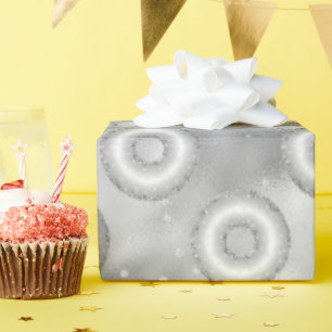 Papel De Regalo Purpurina Patrón de Confetti Donut
