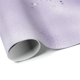 Papel De Regalo Purpurina Purple Glitzy