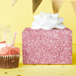 Papel De Regalo Purpurina rosa Glitz Unicorn Sparkle