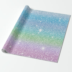 Papel De Regalo Purpurinoso y Starry lindo regalo 12