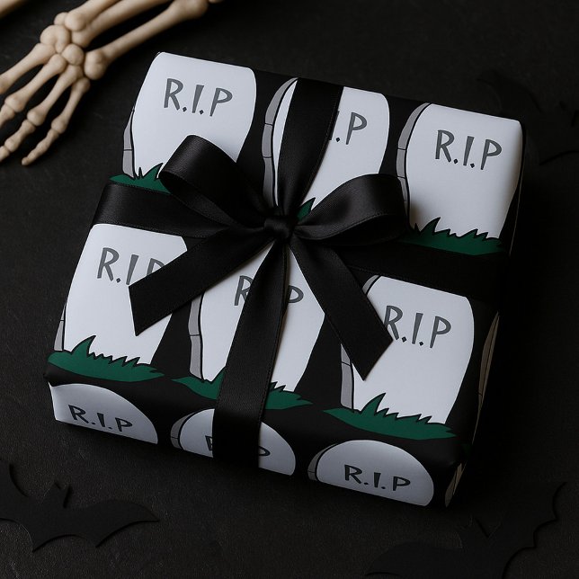 Papel De Regalo QEPD Gravestone (Subido por el creador)
