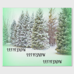 Papel De Regalo ¡Que La Nieve! ¡Que La Nieve! ¡Que nieve!