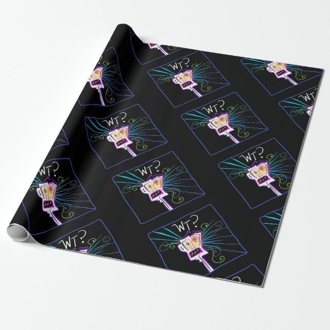 Papel De Regalo ¿QUÉ? - ¿¿QUÉ ES?? EMOJI Meemogie (Desenrollado)