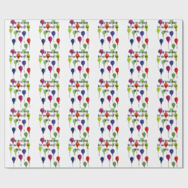 Papel De Regalo Que tu día sea especial globos de colores