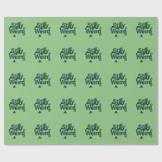 Papel De Regalo Quédate raro monstruo