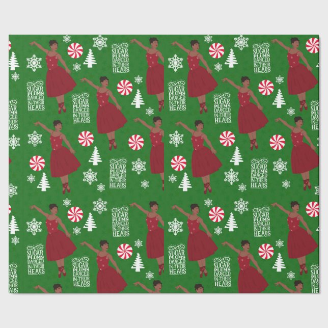 Papel De Regalo Queen Sugar Sugar Plum Fairy Gift Wrap (Costura)
