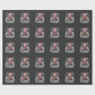 Papel De Regalo Querido Krampus Puedo Explicar Navidad Santa