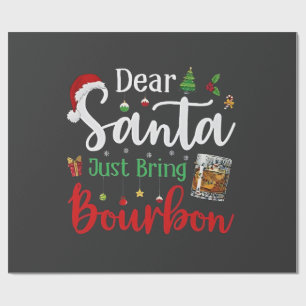 Papel De Regalo Querido Papá Noel, trae Navidades para beber Borbó