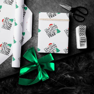 Papel De Regalo Querido Santa, deja tu tarjeta de crédito Divert