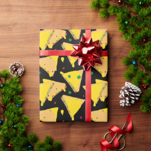 Papel De Regalo Quesadillas Gastronomía Mexicana Patterada