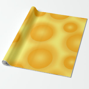 Papel De Regalo Queso amarillo suizo