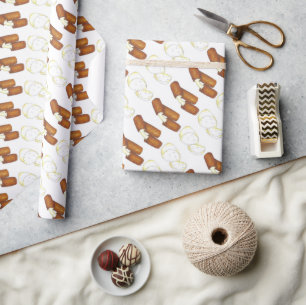 Papel De Regalo Queso mozzarella frito pegajoso bar basura pub com