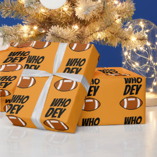 PAPEL DE REGALO QUIÉN DEY FÚTBOL NAVIDAD