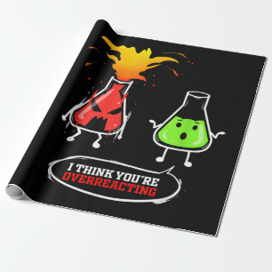 Papel De Regalo Química Química Laboratorio Químico Que Reaccionan