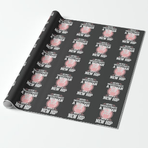 Papel De Regalo Quirúrgica de reemplazo de cadera Esposa Mamá re