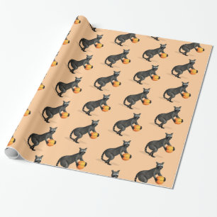 Papel De Regalo Racoon Jugando Baloncesto