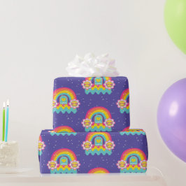 Papel De Regalo Rainbow Love