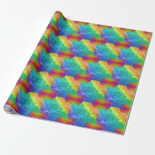 PAPEL DE REGALO RAINBOW TREE