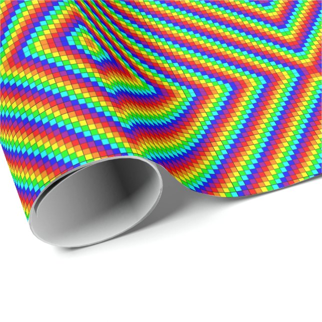 Papel de regalo Rainbow X (Esquina del rollo)