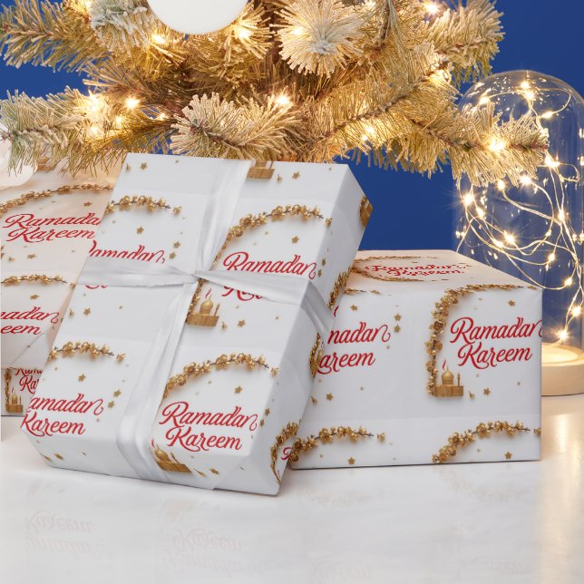 Papel de regalo Ramadan Kareem (Vacaciones)