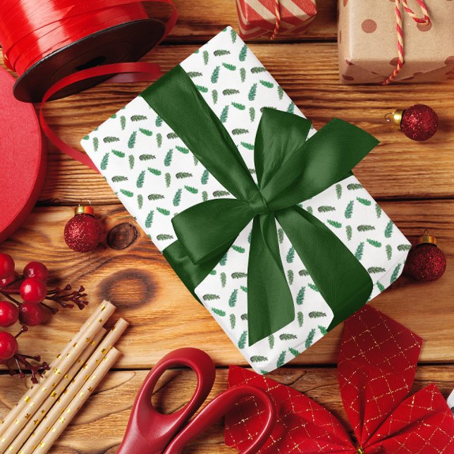 Papel De Regalo Ramas de árbol de pino de Woodland (Subido por el creador)