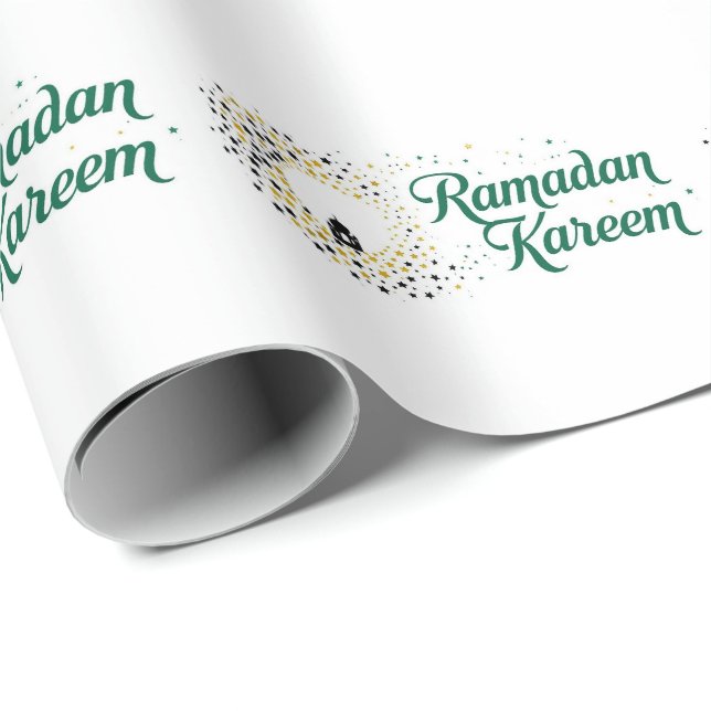 Papel De Regalo Ramdan Kareem Holiday  (Esquina del rollo)