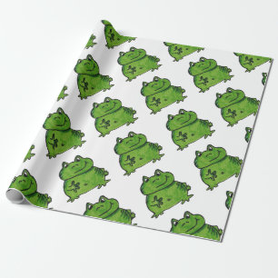 Papel De Regalo Rana Frog