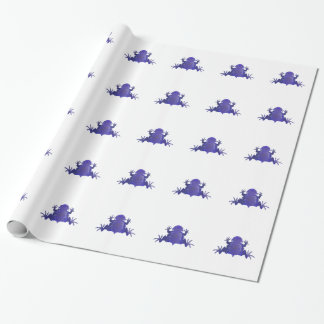 Papel De Regalo Rana púrpura