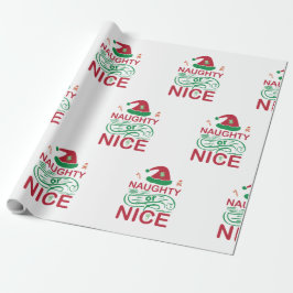 Papel De Regalo Ranas Navidades traviesas o bellas con Santa Desig