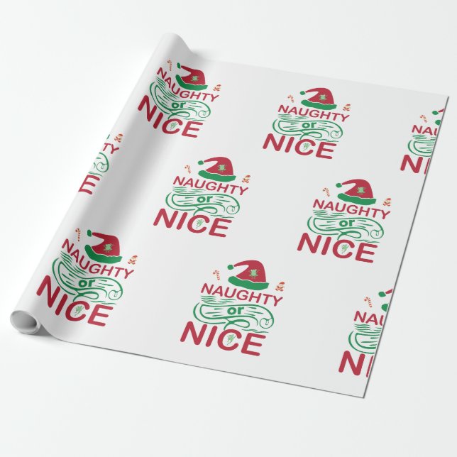 Papel De Regalo Ranas Navidades traviesas o bellas con Santa Desig (Desenrollado)