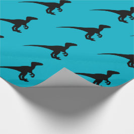 Papel De Regalo Rapaz del dinosaurio, diseño de Dino