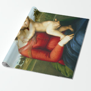 Papel De Regalo Raphael The Small Cowper Madonna
