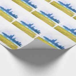 Papel De Regalo Rascacielos de Chicago cepillados de aire